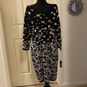 Tommy Hilfiger Flower Sweater Dress, XL